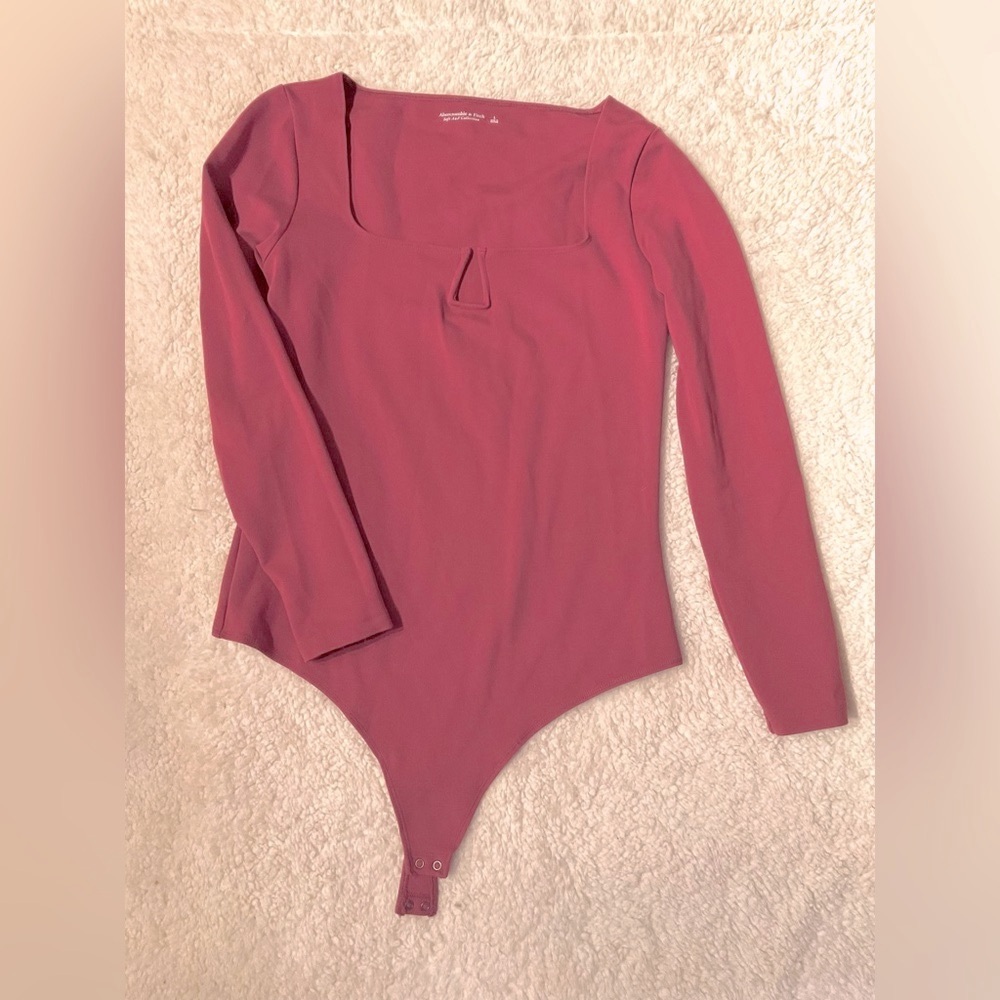 Abercrombie & Fitch Soft Red Bodysuit